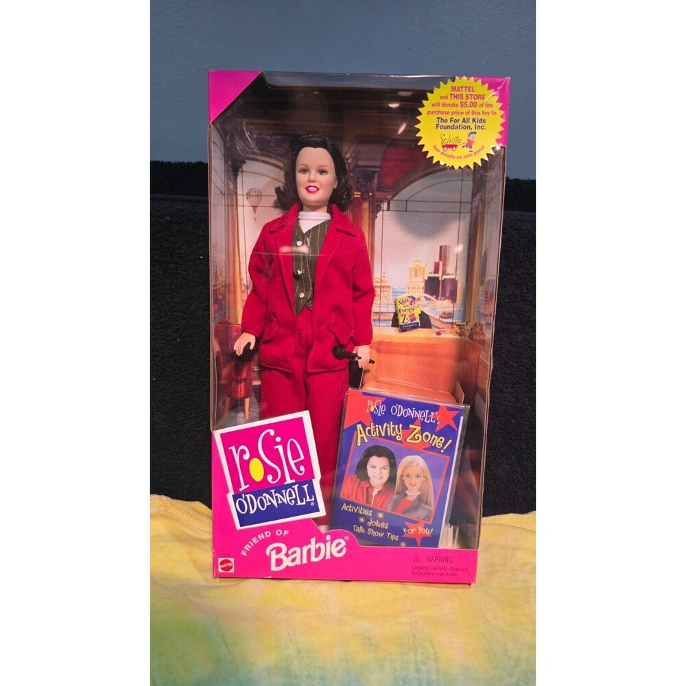 Rosie O'Donnell Friend of Barbie Doll 1999 Mattel 22016 NRFB Vintage For Kids